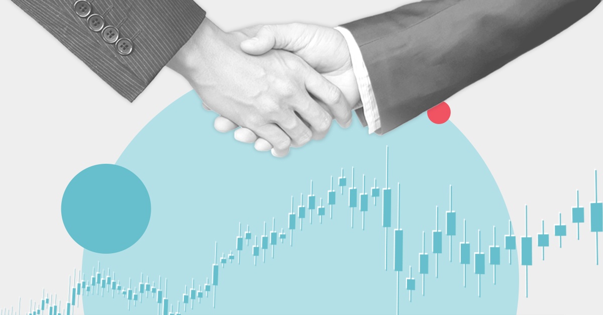 Afbeelding van een handdruk