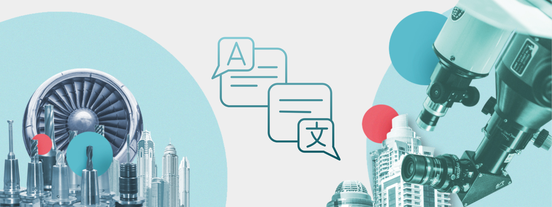 Gespecialiseerde vertalingen zijn belangrijk voor de technische en medische sector, zoals deze afbeelding laat zien.